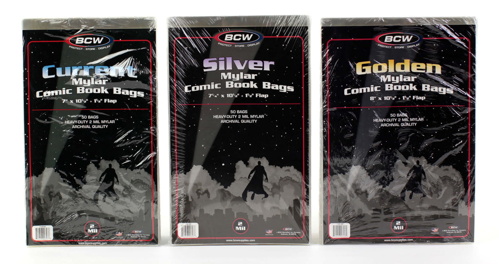 MYLAR vs POLY Comic Book Bags – Incognito Comics