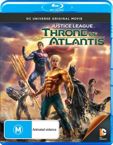 Justice League Throne of Atlantis (2015) Blu Ray