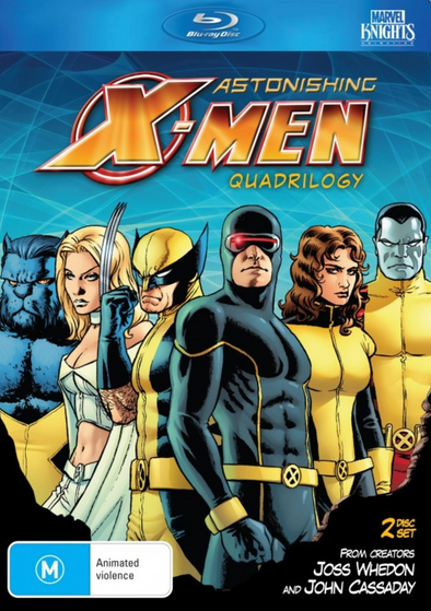 Astonising X-Men Marvel Knights Quadrilogy (2009) Blu Ray