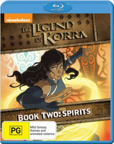 Legend of Korra Book Two Spirits (2013) Blu Ray