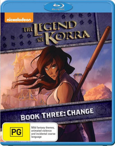 Legend of Korra Book Three Change (2014) Blu Ray