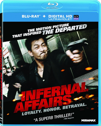 Infernal Affairs (2002) Blu Ray (Region A Locked)