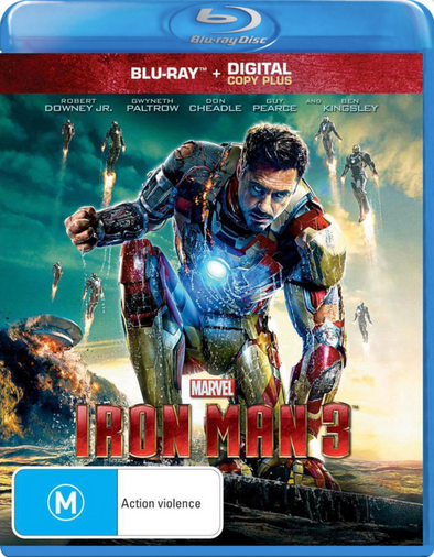 Iron Man 3 (2013) Blu Ray