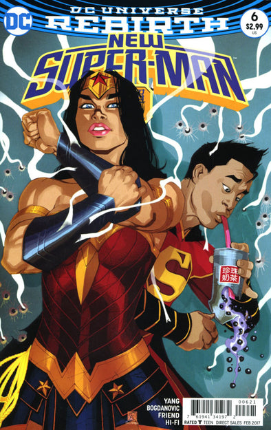 New Super-Man (2016) #06 (Bernard Chang Variant)