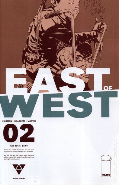 East of West (2013) #02 (2nd Printing)