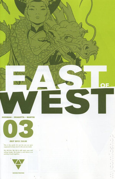 East of West (2013) #03 (2nd Printing)