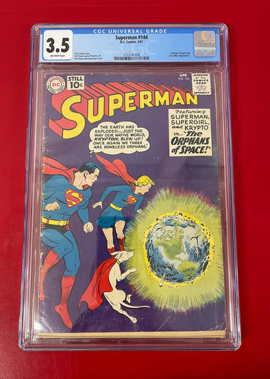 Superman (1939) #144 (CGC 3.5 Graded)