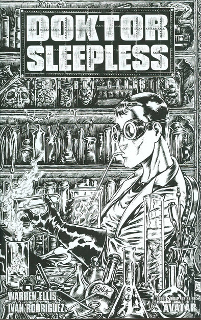 Doktor Sleepless (2007) #02 (Wraparound Cover)