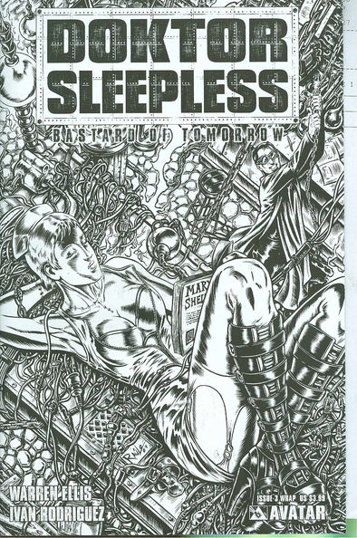 Doktor Sleepless (2007) #03 (Wraparound Cover)