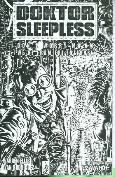 Doktor Sleepless (2007) #04 (Wraparound Cover)