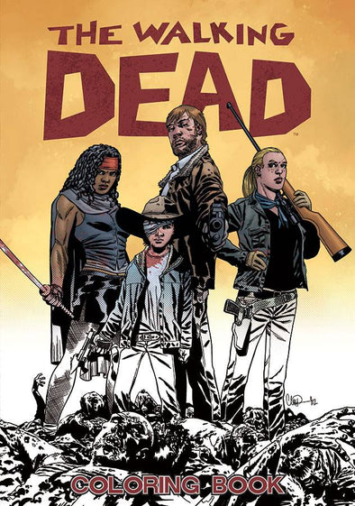 Walking Dead Adult Colouring Book TP