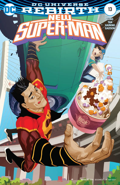 New Super-Man (2016) #13 (Bernard Chang Variant)