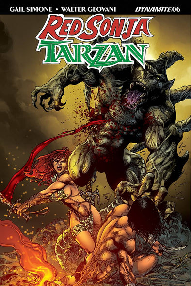 Red Sonja Tarzan (2018) #06 (Roberto Castro Variant)