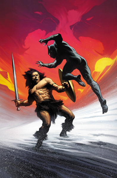 Black Panther (2018) #07 (Richard Isanove Conan vs Marvel variant)
