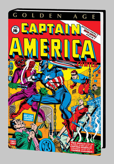 Golden Age Captain America Omnibus HC Vol. 02 (DM Variant)