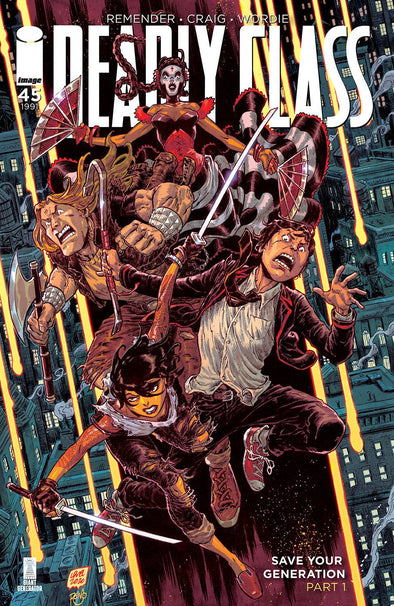 Deadly Class (2014) #45 (Brian Level, Moreno DiNisio Variant)