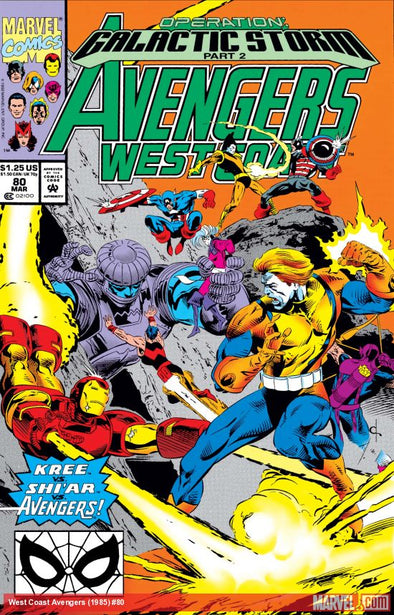 Avengers West Coast (1985) #080