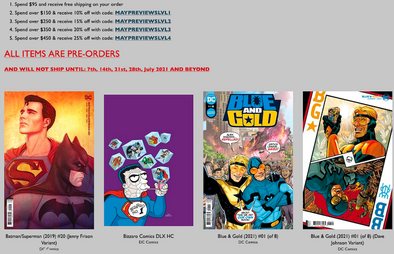 Brand New Pre-Order Discounts