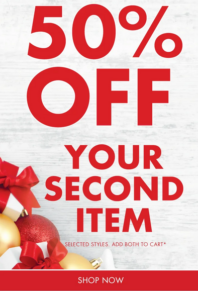 Buy 1 and get 1 50% off Bundle Sale