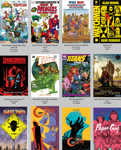 Find the perfect gift amongst our collection of comics, storage, toys & more!