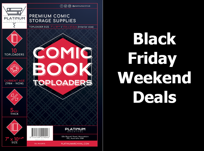 Toploader Deal - 3 Single Toploaders TODAY ONLY – Incognito Comics