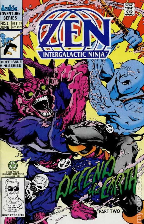 Zen Intergalactic Ninja (1992) #02 (of 3)