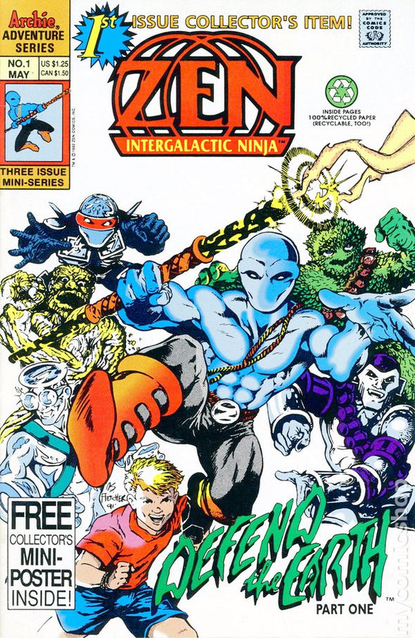 Zen Intergalactic Ninja (1992) #01 (of 3)