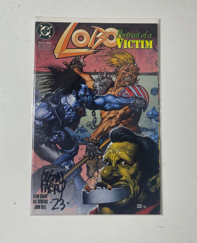 Lobo Portrait of a Victim (1993) #01 (Signed by Glenn Fabry)