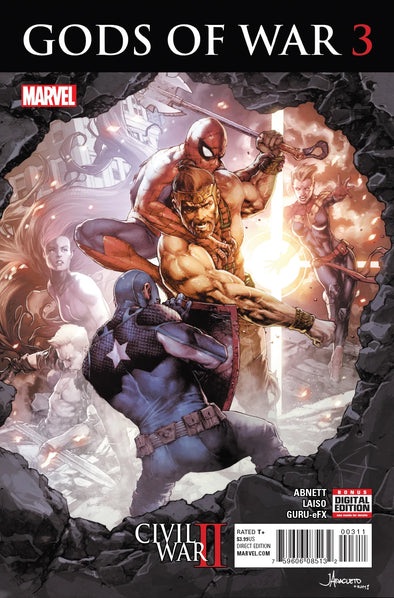Civil War II Gods of War (2016) #03