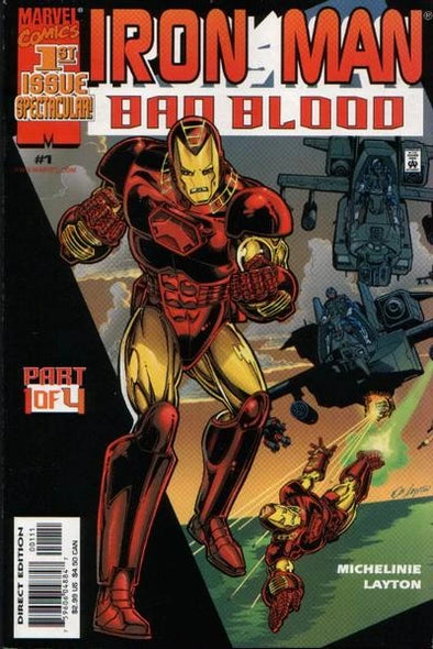 Iron Man Bad Blood (2000) #01 (of 4)
