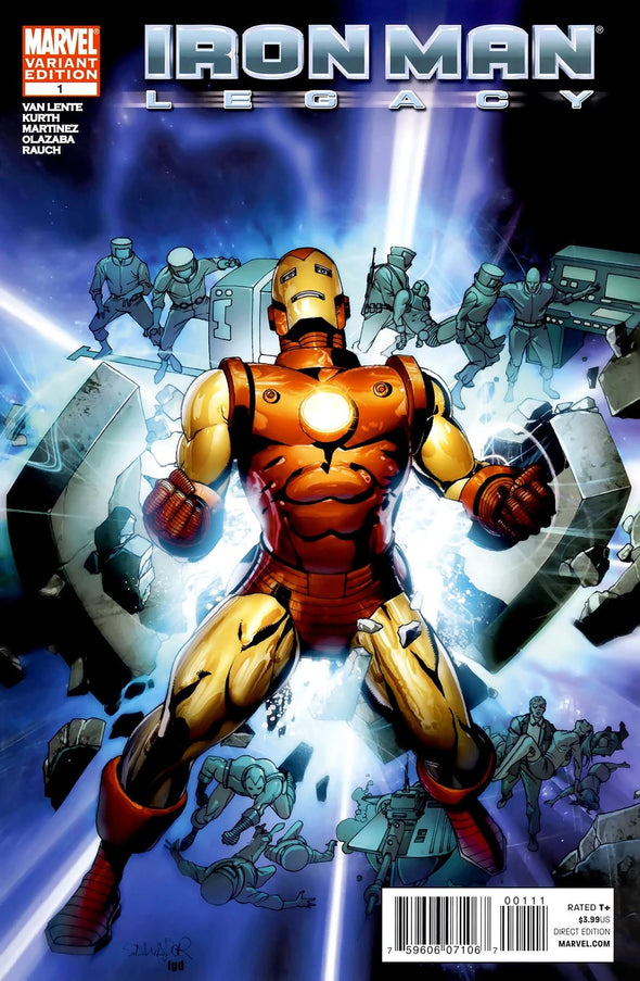 Iron Man Legacy (2010) #01 (Variant)