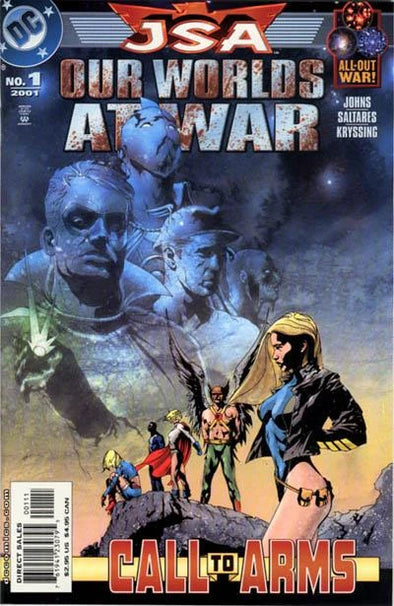 JSA Our Worlds at War (2001) #01