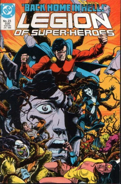 Legion of Super-Heroes (1984) #23