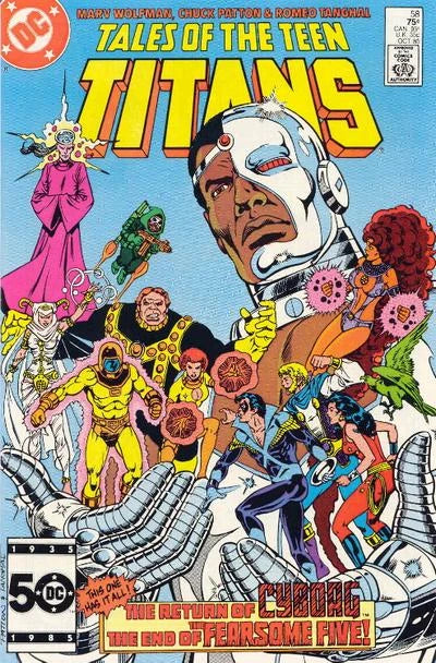 New Teen Titans (1980) #58