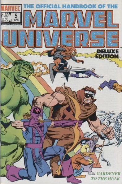 Official Handbook of the Marvel Universe Deluxe Edition (1985) #05