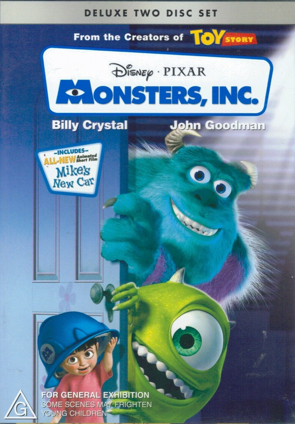 Monsters, Inc. DVD