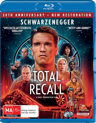 Total Recall (1990) Blu Ray
