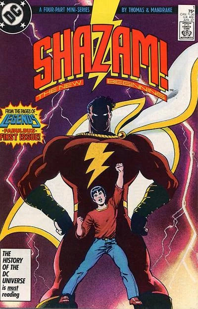 Shazam The New Beginning (1987) #01 (of 4)