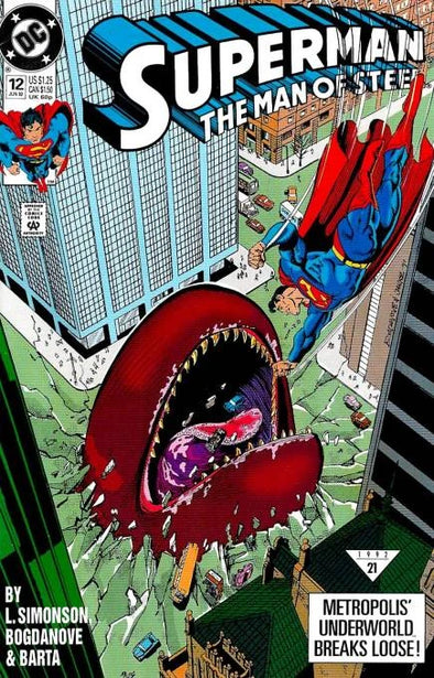 Superman Man of Steel (1991) #012