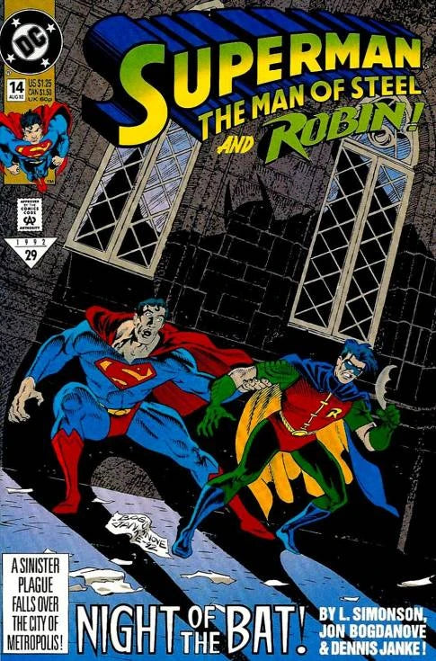 Superman Man of Steel (1991) #014