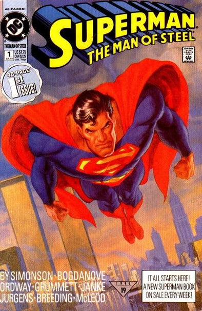 Superman Man of Steel (1991) #001