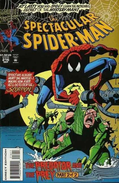 Peter Parker Spectacular Spider-Man (1976) #216