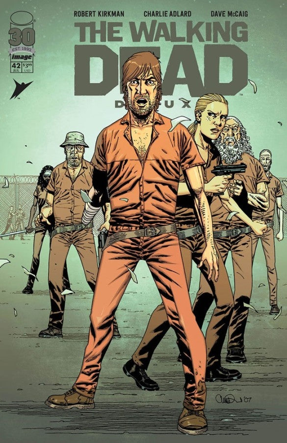 Walking Dead Deluxe (2020) #042 (Charlie Adlard Variant)