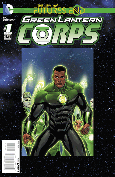 Green Lantern Corps Futures End (2014) #01 (Lenticular)