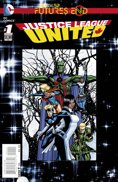 Justice League United Futures End (2014) #01 (Lenticular)