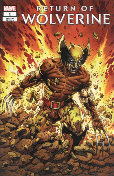 Return of Wolverine (2018) #01 (Brown & Tan Costume Variant)