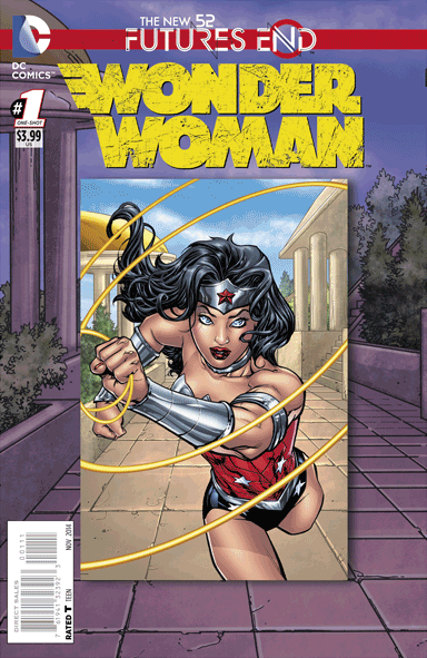 Wonder Woman Futures End (2011) #01 (Lenticular Cover)