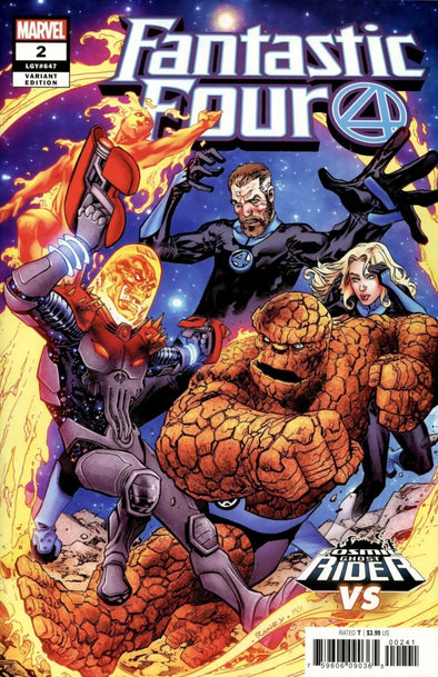 Fantastic Four (2018) #02 (Tom Raney Cosmic Ghost Rider Variant)