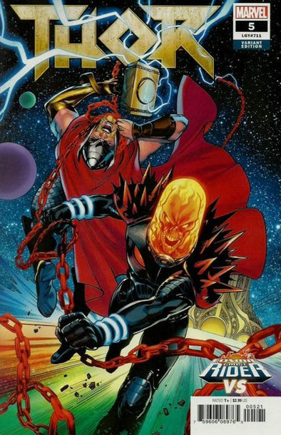 Thor (2018) #05 (Emanuela Lupacchino Cosmic Ghost Rider Connecting Variant)