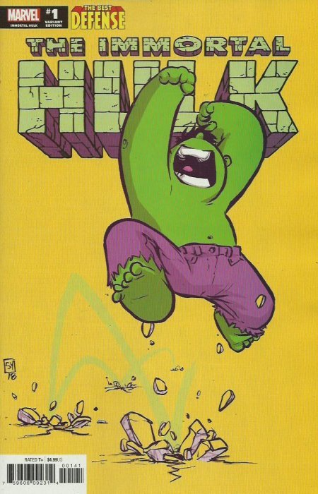 Defenders Immortal Hulk (2018) #01 (Skottie Young Variant)